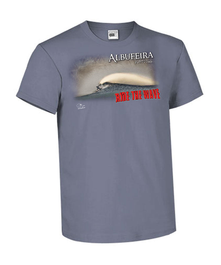 T-shirt Kids Ride the Wave Albufeira