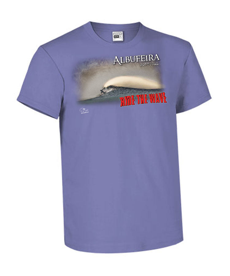 T-shirt Kids Ride the Wave Albufeira