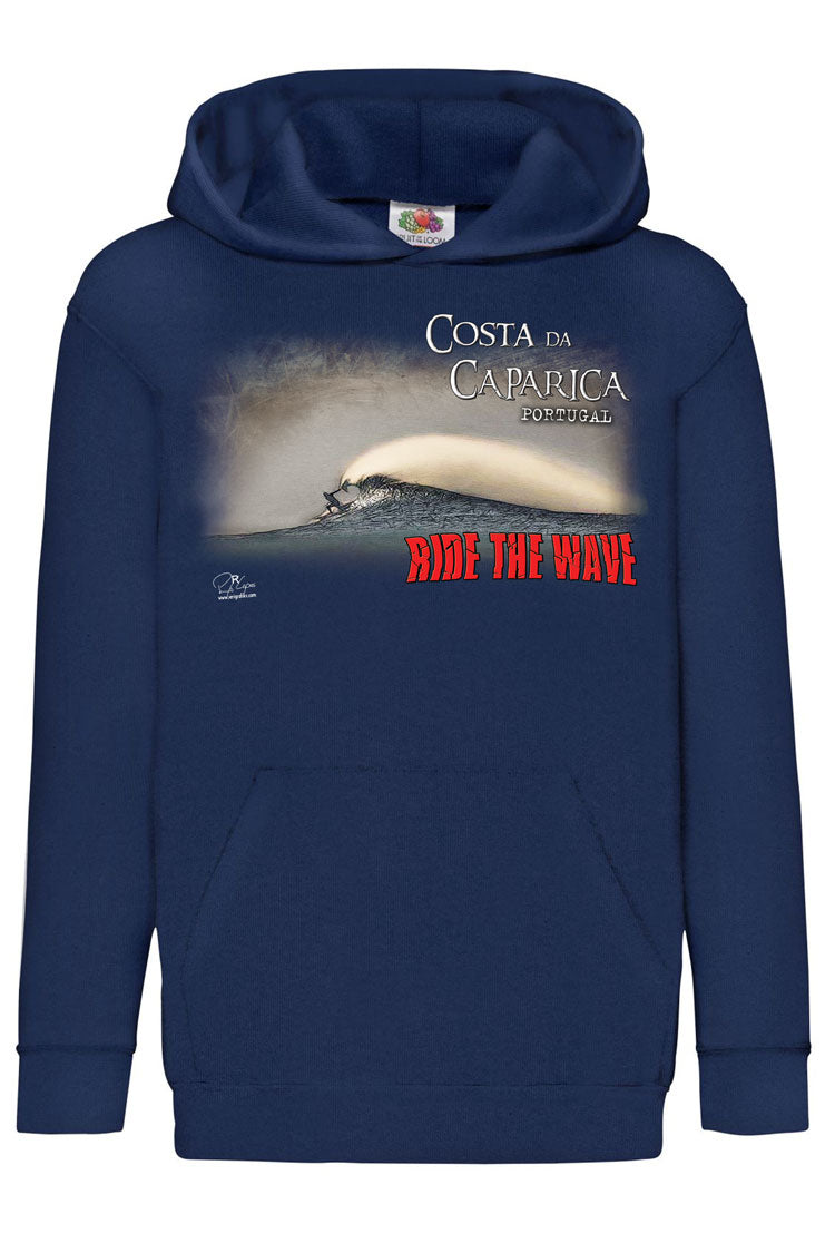 Sweatshirt Kids Ride the Wave Costa da Caparica