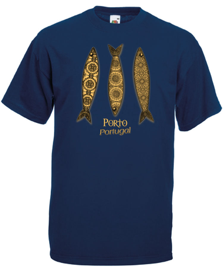 T-shirt 3 Sardinhas Porto