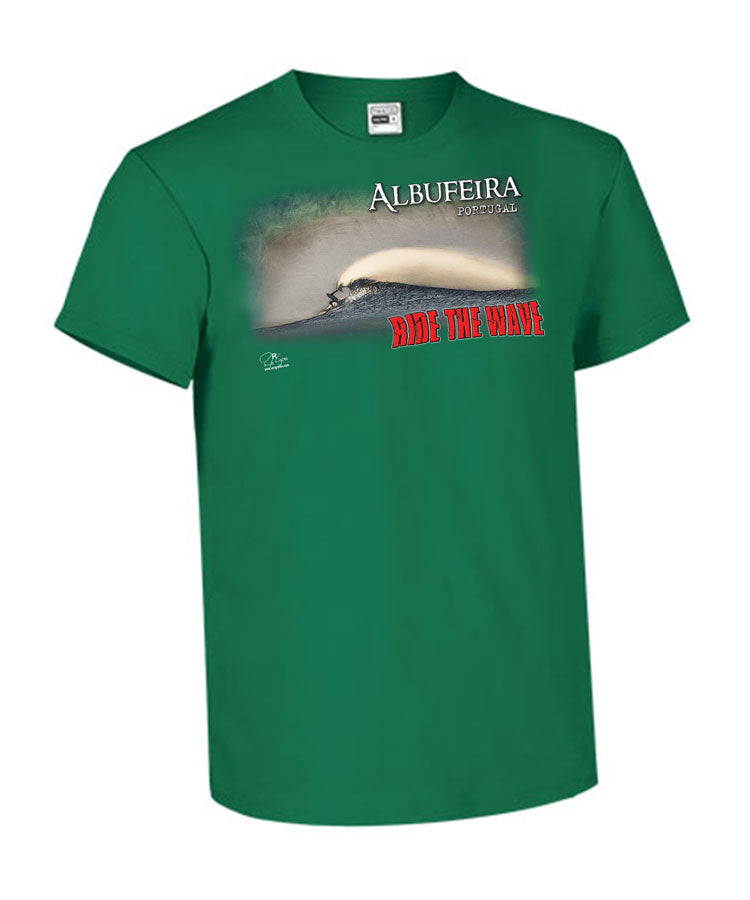 T-shirt Kids Ride the Wave Albufeira