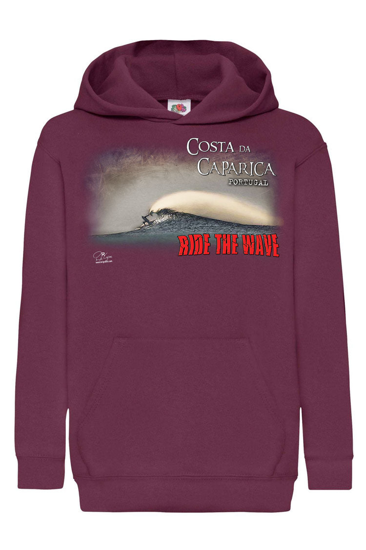 Sweatshirt Kids Ride the Wave Costa da Caparica