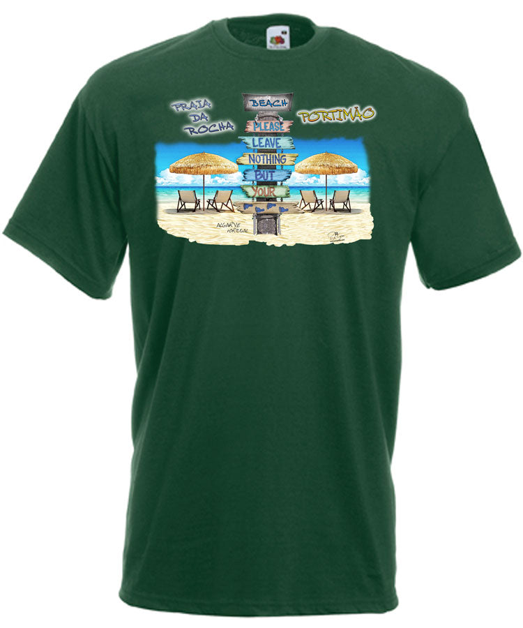 T-shirt Pegadas Praia da Rocha