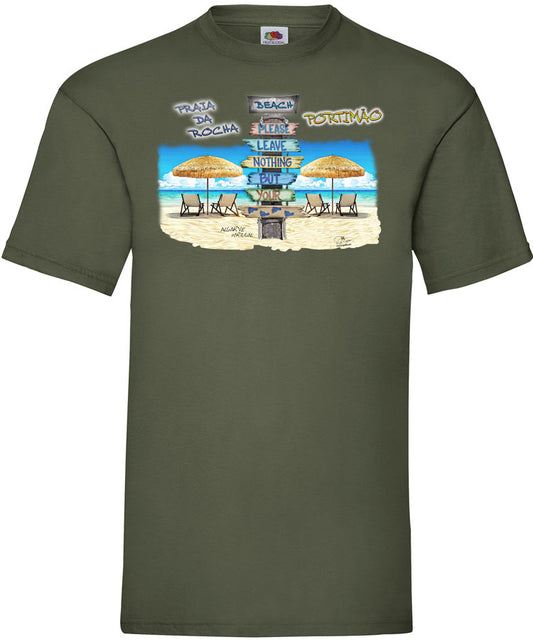 T-shirt Pegadas Praia da Rocha