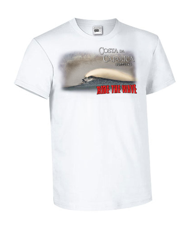 T-shirt Kids Ride the Wave Costa da Caparica