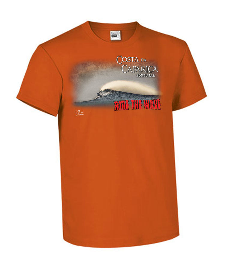 T-shirt Kids Ride the Wave Costa da Caparica