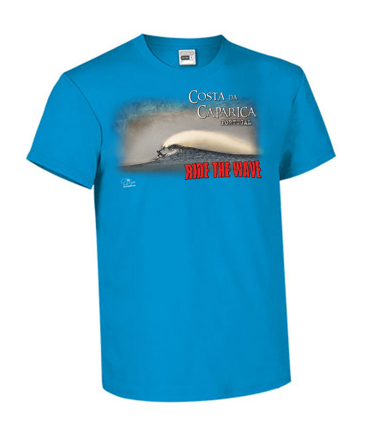 T-shirt Kids Ride the Wave Costa da Caparica