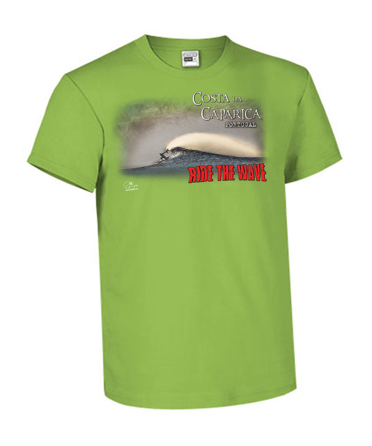 T-shirt Kids Ride the Wave Costa da Caparica