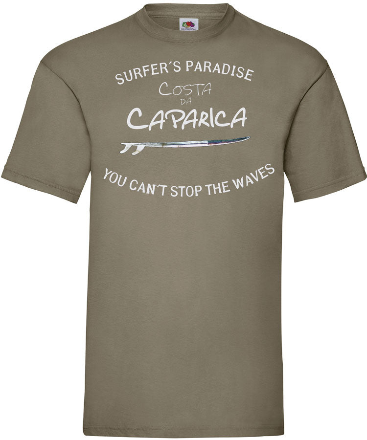 T-shirt You Can't Stop the Waves Costa da Caparica