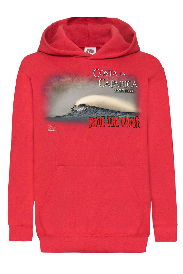 Sweatshirt Kids Ride the Wave Costa da Caparica