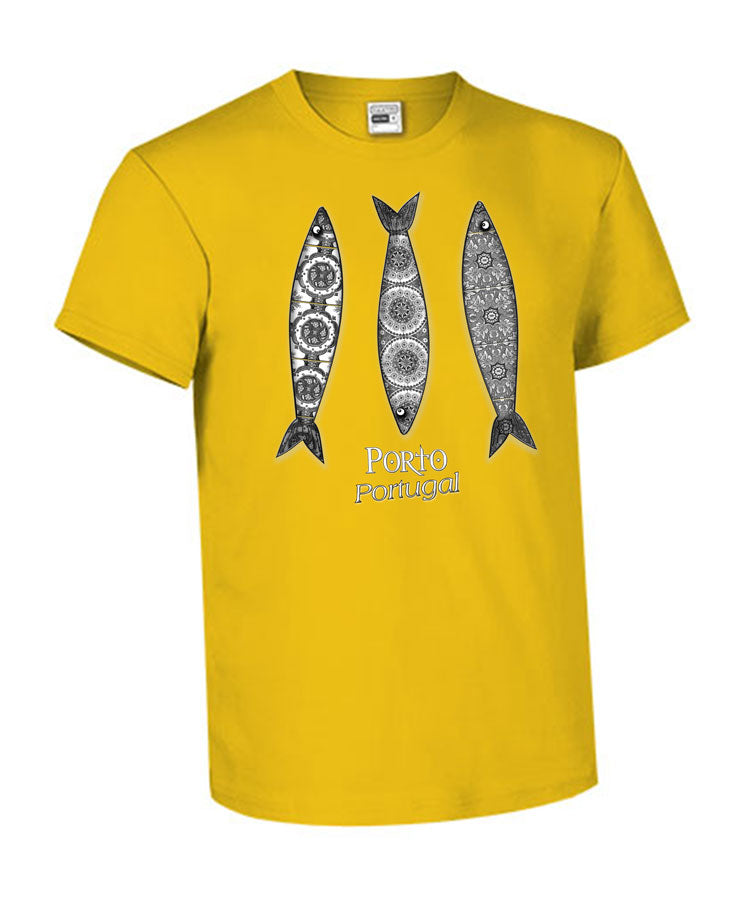 T-shirt Kids 3 Sardinhas Porto
