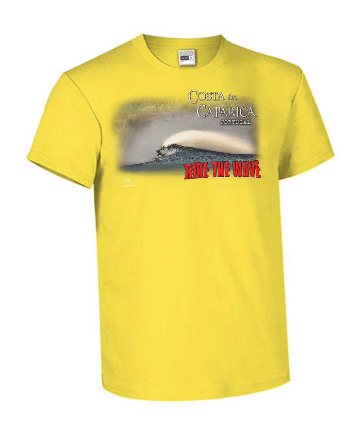 T-shirt Kids Ride the Wave Costa da Caparica