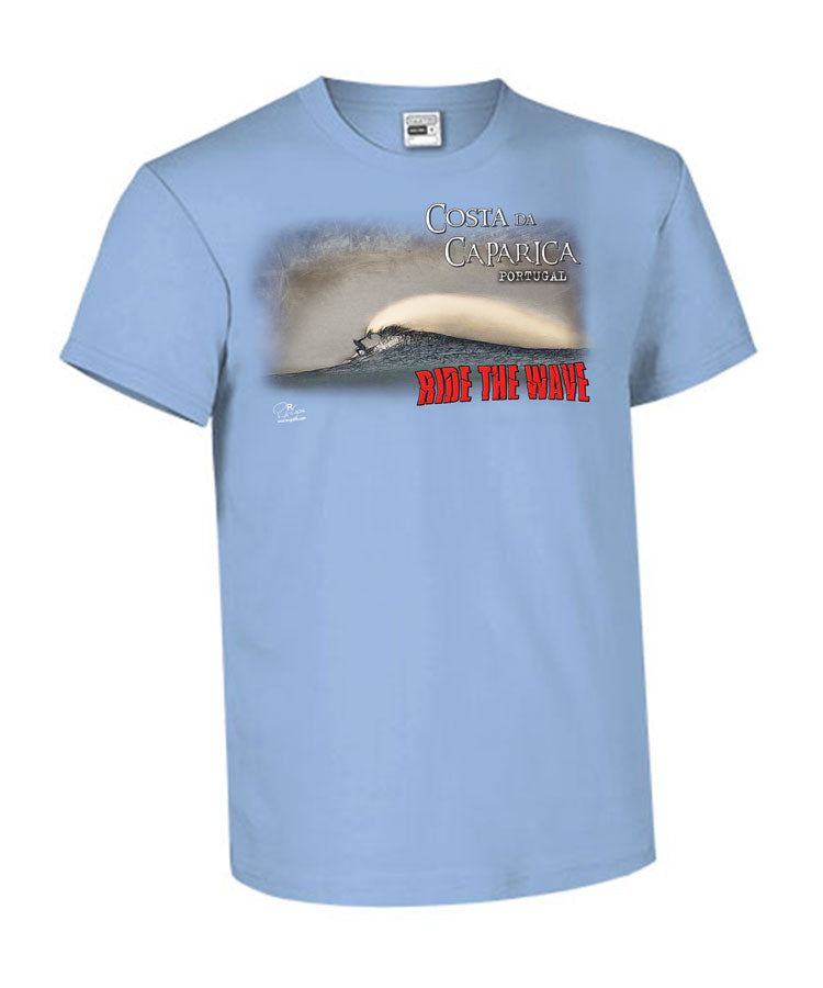T-shirt Kids Ride the Wave Costa da Caparica