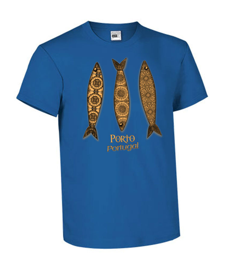 T-shirt Kids 3 Sardinhas Porto