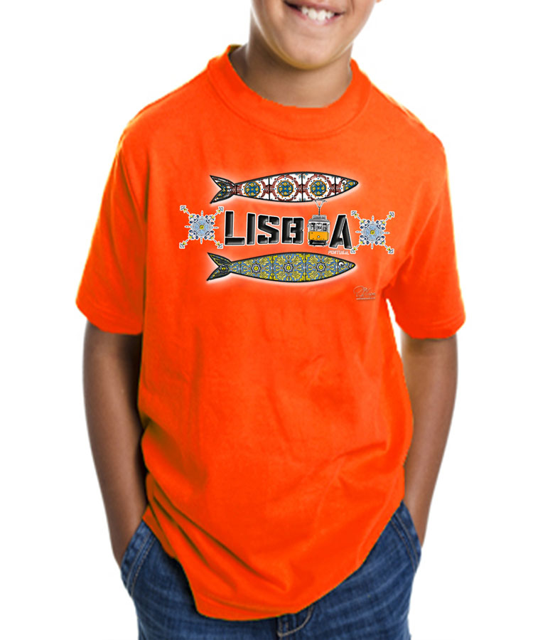 T-shirt Kids 2 Sardinhas Lisboa