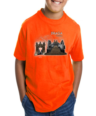 T-shirt Kids Escadaria Braga