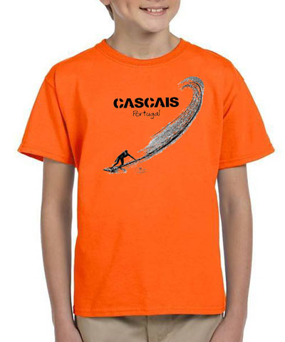 T-shirt Kids Surf Cascais