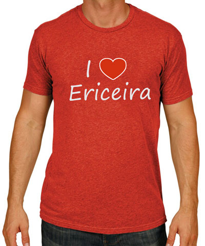 T-shirt I Love Ericeira
