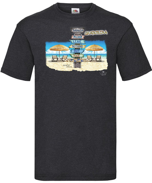T-shirt Pegadas Quarteira