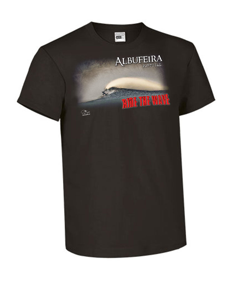 T-shirt Kids Ride the Wave Albufeira