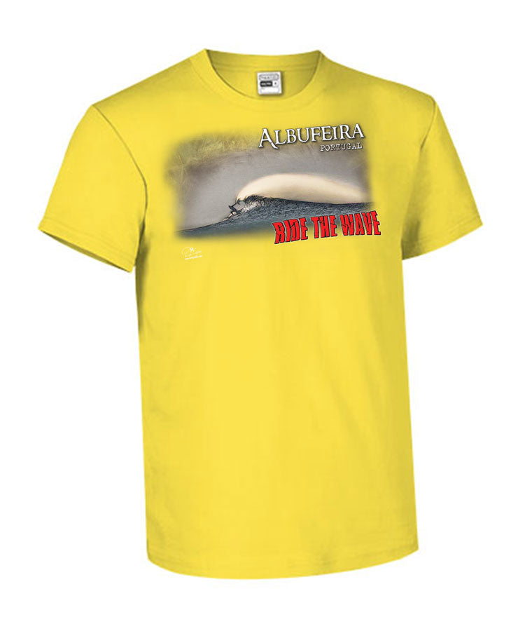 T-shirt Kids Ride the Wave Albufeira