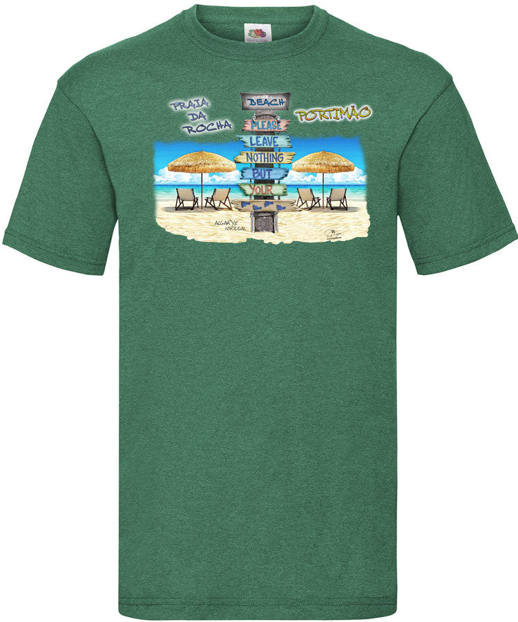 T-shirt Pegadas Praia da Rocha