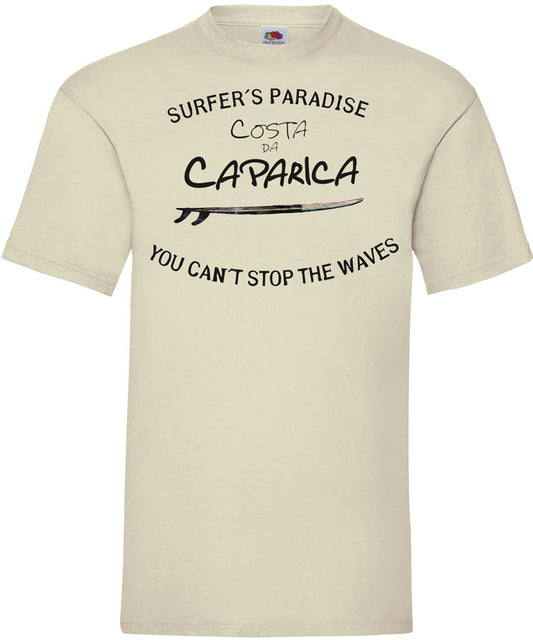 T-shirt You Can't Stop the Waves Costa da Caparica