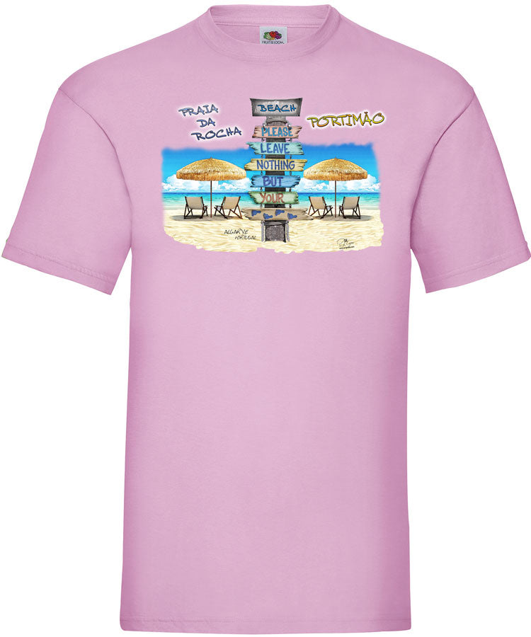 T-shirt Pegadas Praia da Rocha