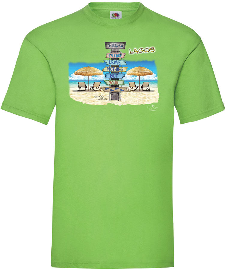 T-shirt Pegadas Lagos