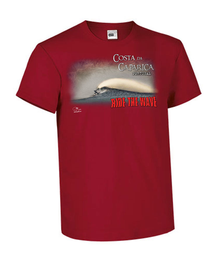 T-shirt Kids Ride the Wave Costa da Caparica