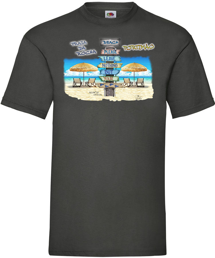 T-shirt Pegadas Praia da Rocha