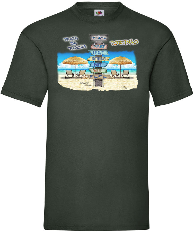 T-shirt Pegadas Praia da Rocha