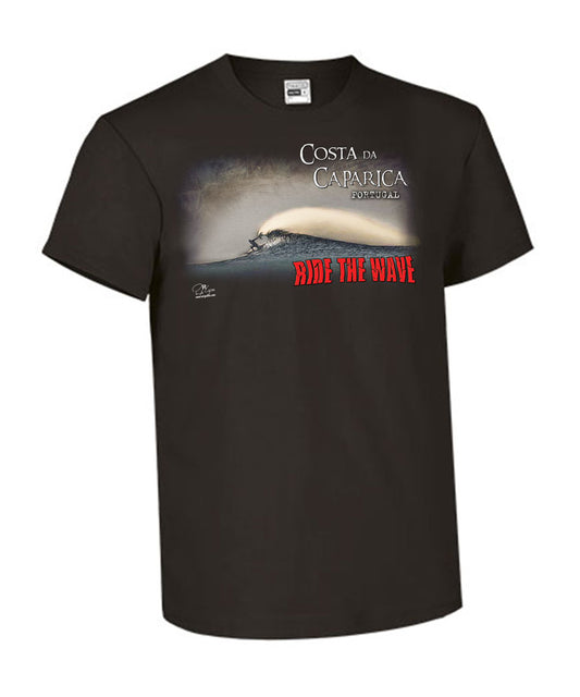 T-shirt Kids Ride the Wave Costa da Caparica