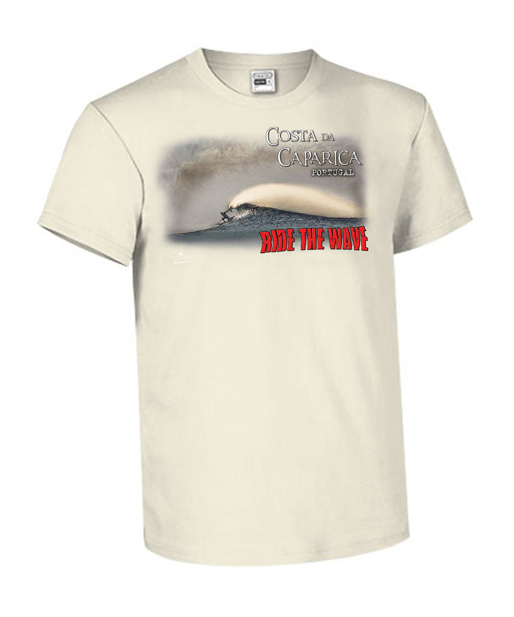 T-shirt Kids Ride the Wave Costa da Caparica