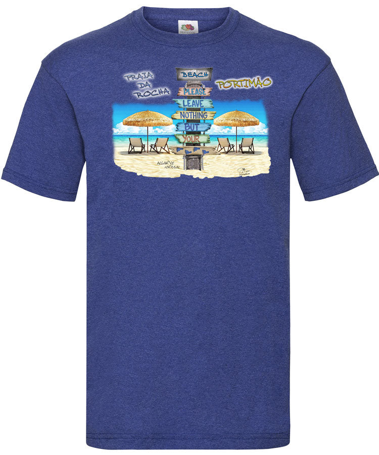 T-shirt Pegadas Praia da Rocha