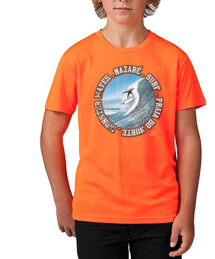 T-shirt Kids Monster Waves 2 Nazaré