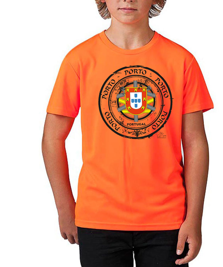 T-shirt Kids Selo Escudo Porto