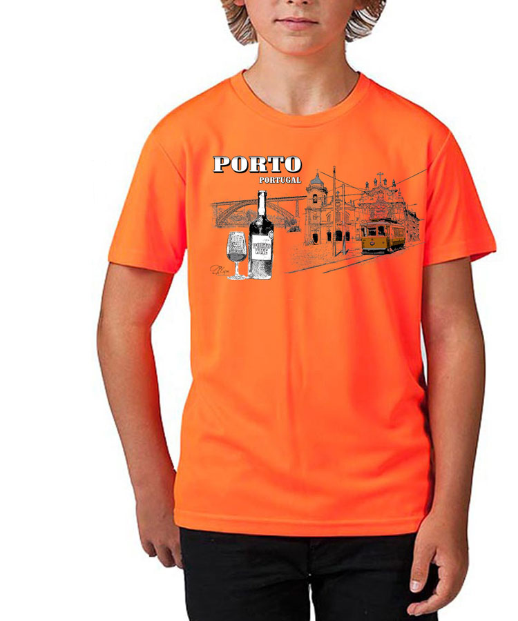 T-shirt Kids Monumentos Porto