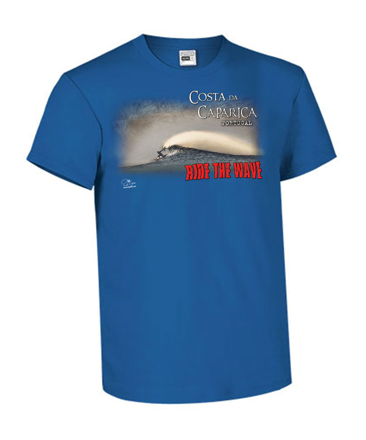 T-shirt Kids Ride the Wave Costa da Caparica