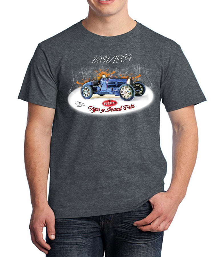 T-shirt Bugatti Type 51