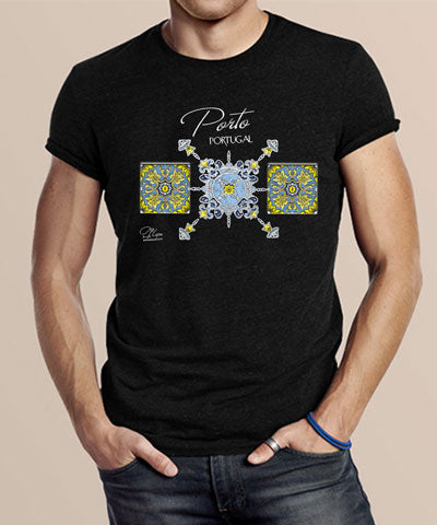 T-shirt Trilogia do Azulejo Porto