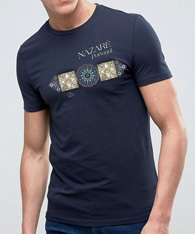 T-shirt Azulejo Árabe Nazaré