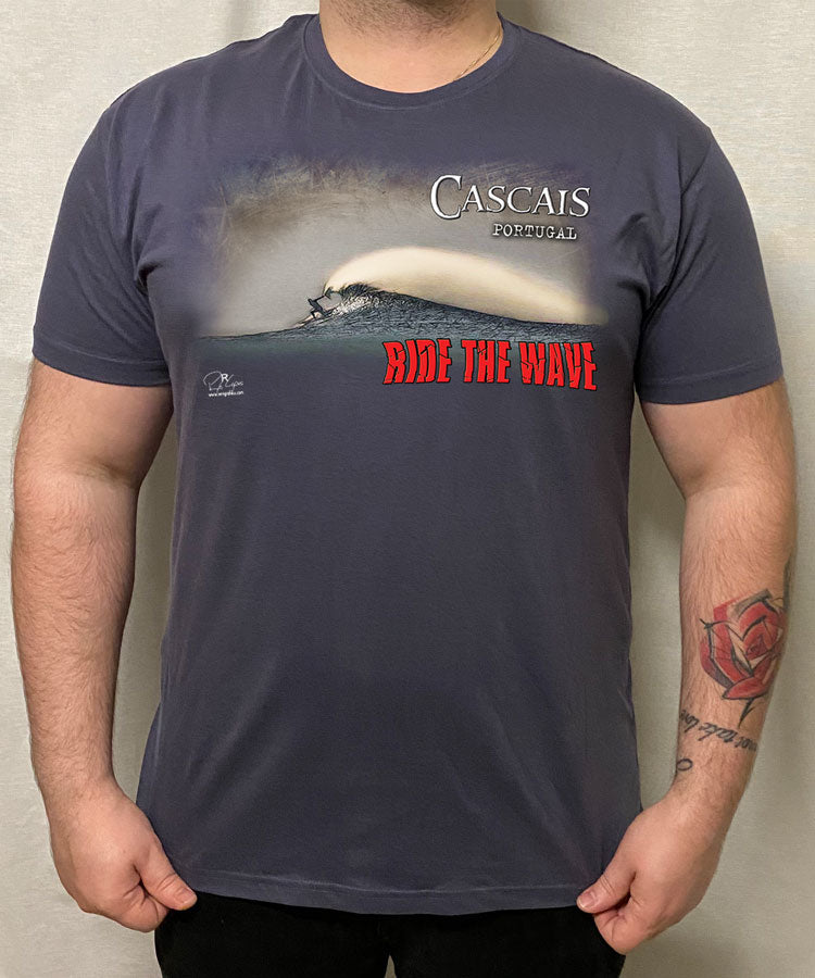 T-shirt Ride the Wave Cascais
