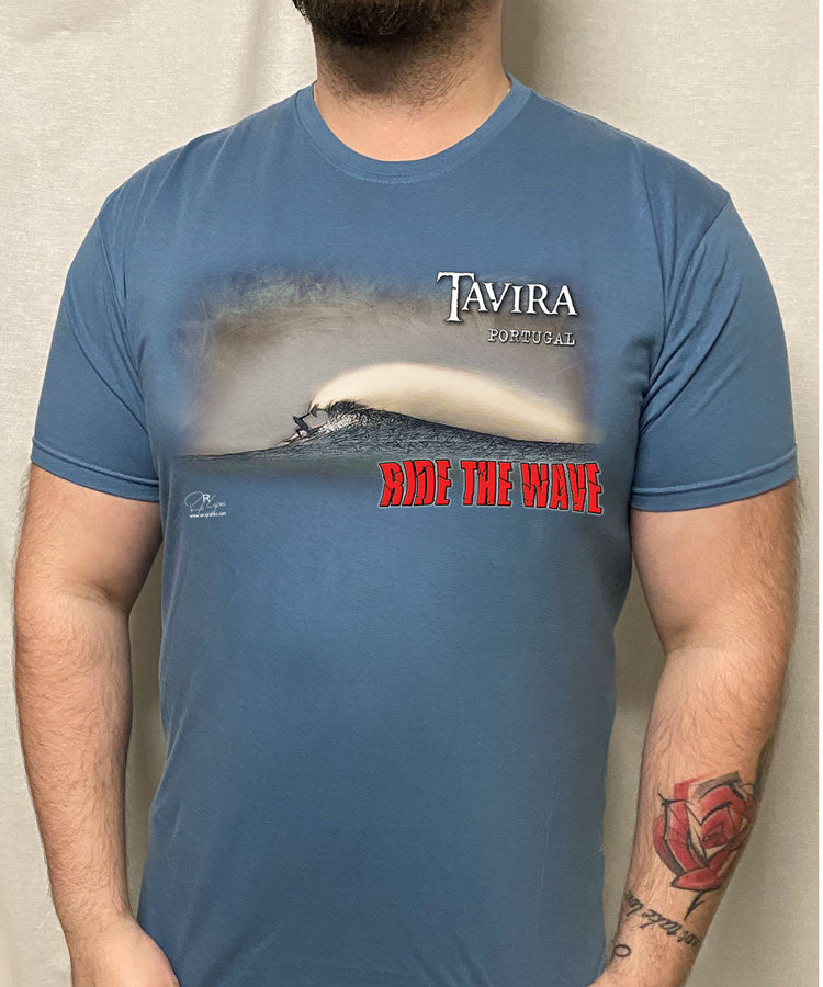 T-shirt Ride the Wave Tavira