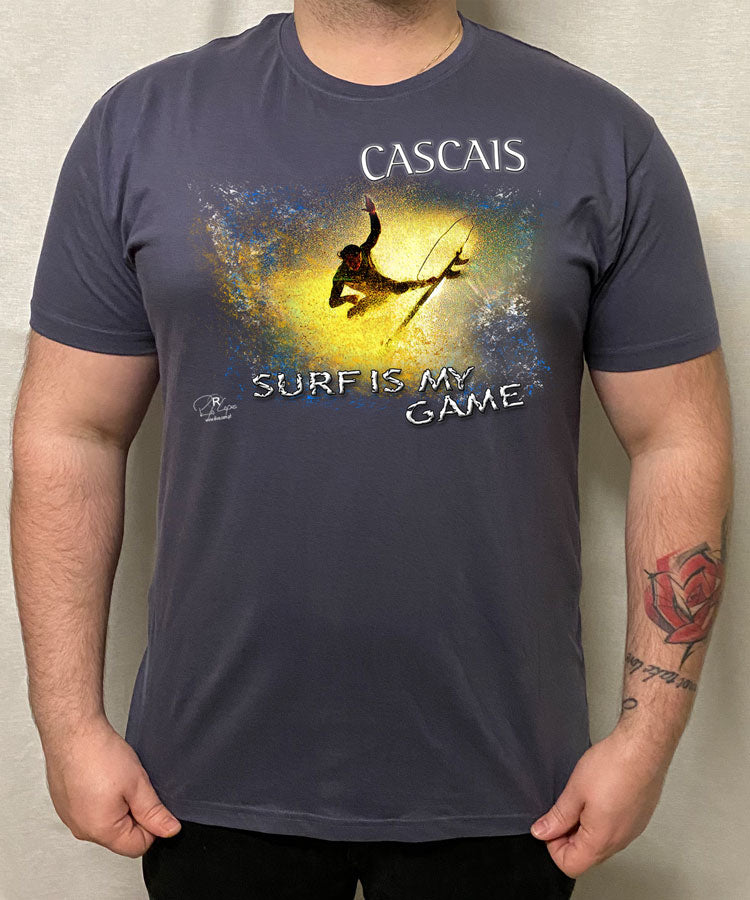 T-shirt Surf is My Game Cascais