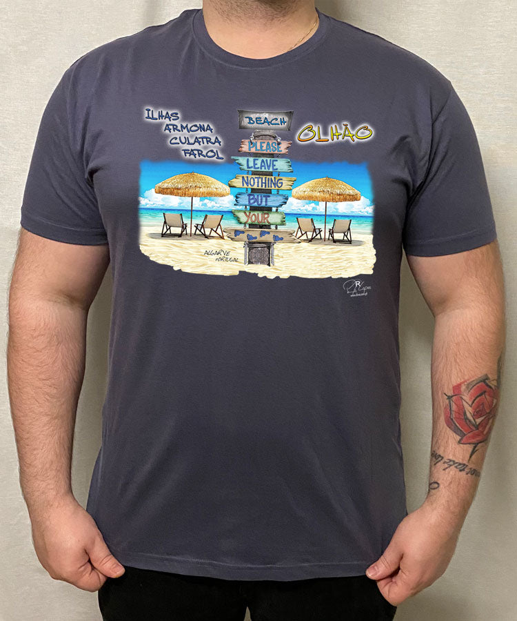 T-shirt Pegadas Olhão