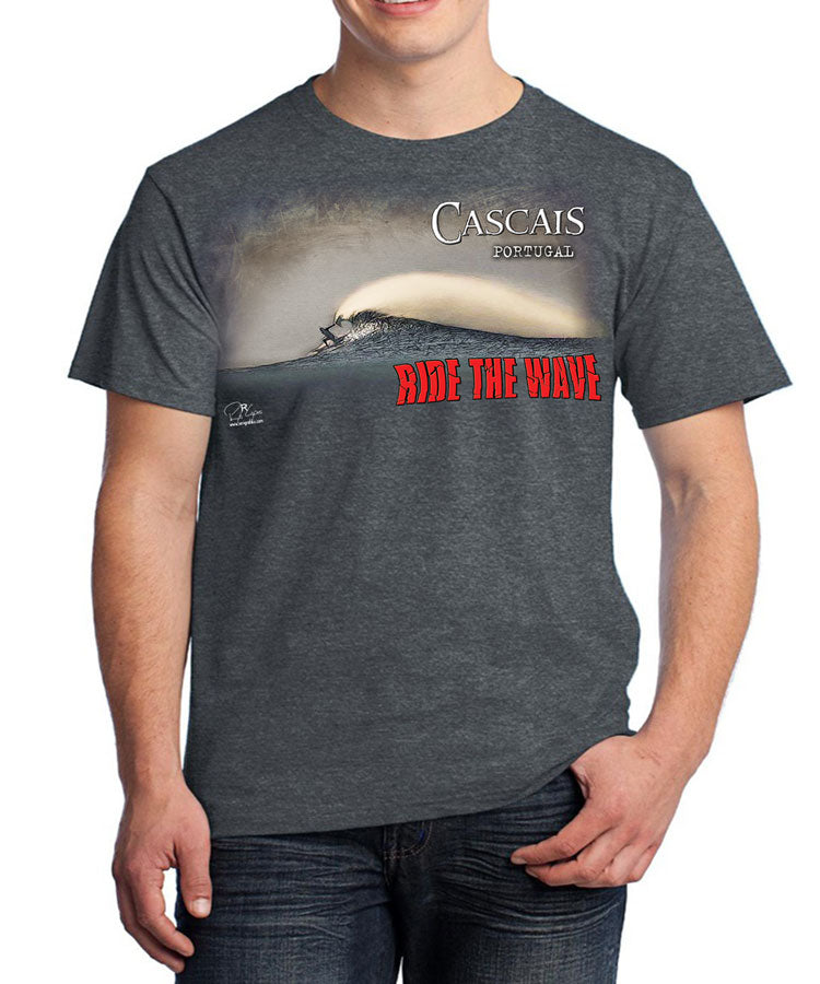 T-shirt Ride the Wave Cascais