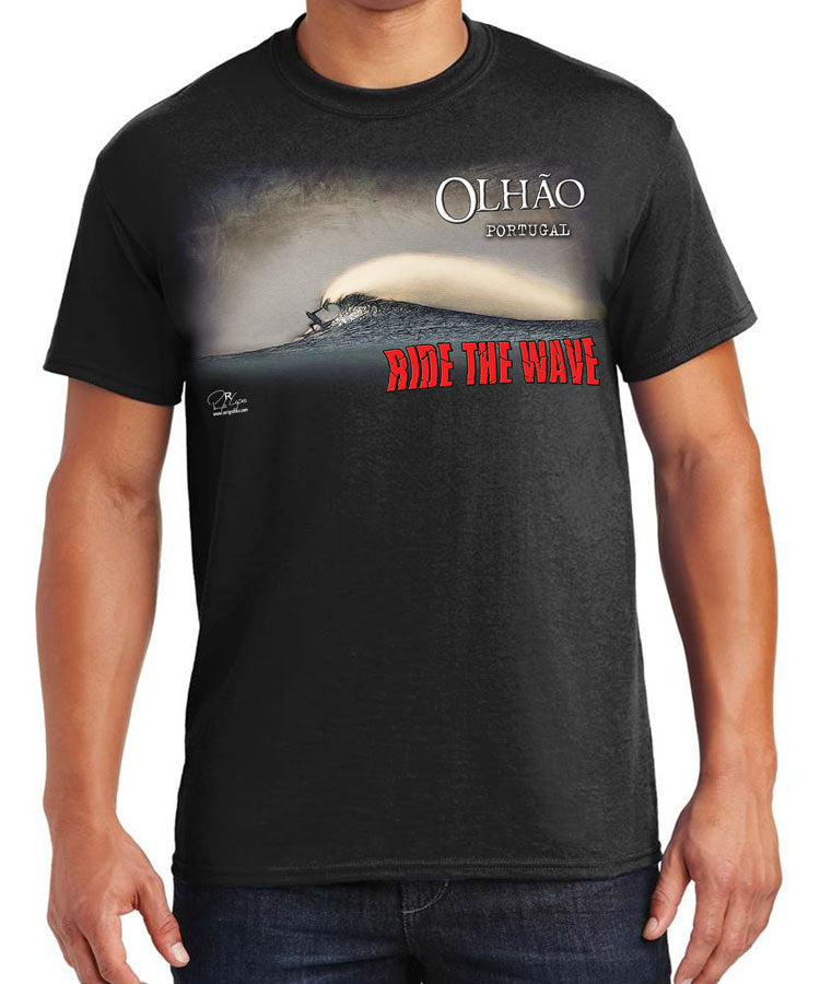 T-shirt Ride the Wave Olhão