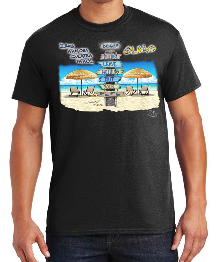 T-shirt Pegadas Olhão