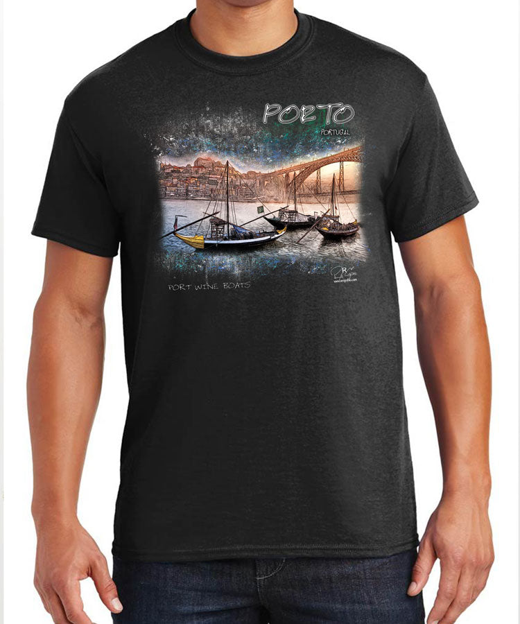 T-shirt Port Wine Boats